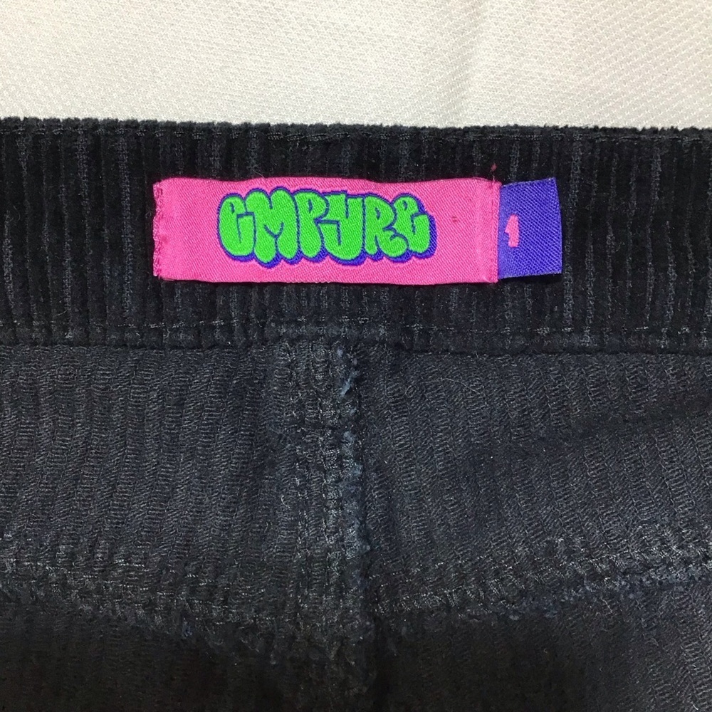 Empyre Tori 90’s Black Corduroy Skate Pants - Picture 5 of 13